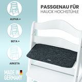 Hochstuhl Sitzkissen Filz kompatibel mit Hauck Hochstühlen