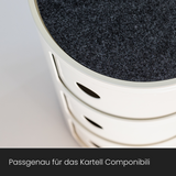 Kartell Componibili Filzauflage