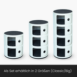 Kartell Componibili Filzauflage