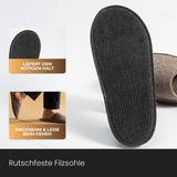 Gästehausschuhe Filz