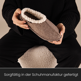 Filzpantoffeln mit Bio-Baumwoll Plüsch