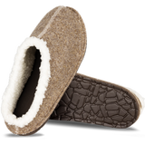 Filzpantoffeln mit Bio-Baumwoll Plüsch