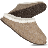 Filzpantoffeln mit Bio-Baumwoll Plüsch