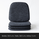Sitzkissen Filz Eckig 40 x 39cm