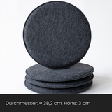 Sitzkissen Filz Rund Ø 38cm