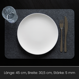 Tischset Filz 45 x 30cm