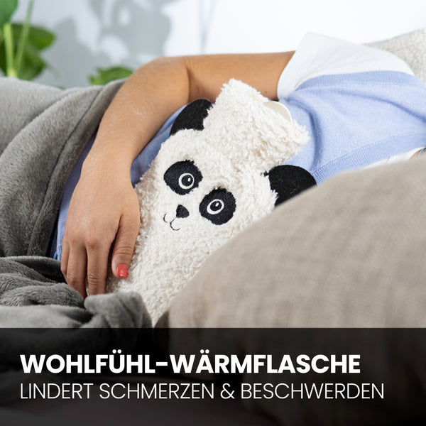 Tier Wärmflasche Panda