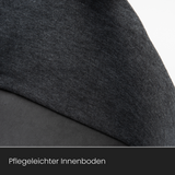 Kaminholzkorb Filz | 60 Liter | Anthrazit