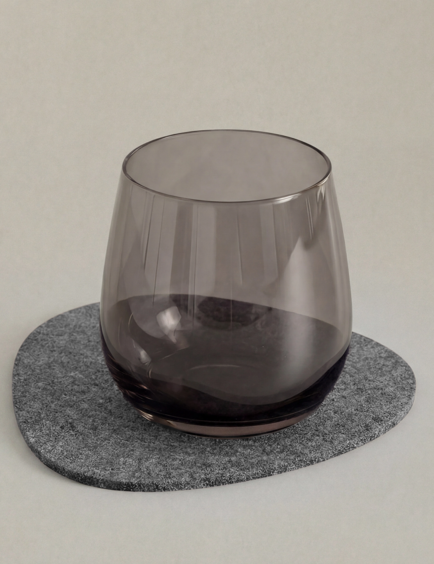 Glasuntersetzer Filz Design 13 x 10cm