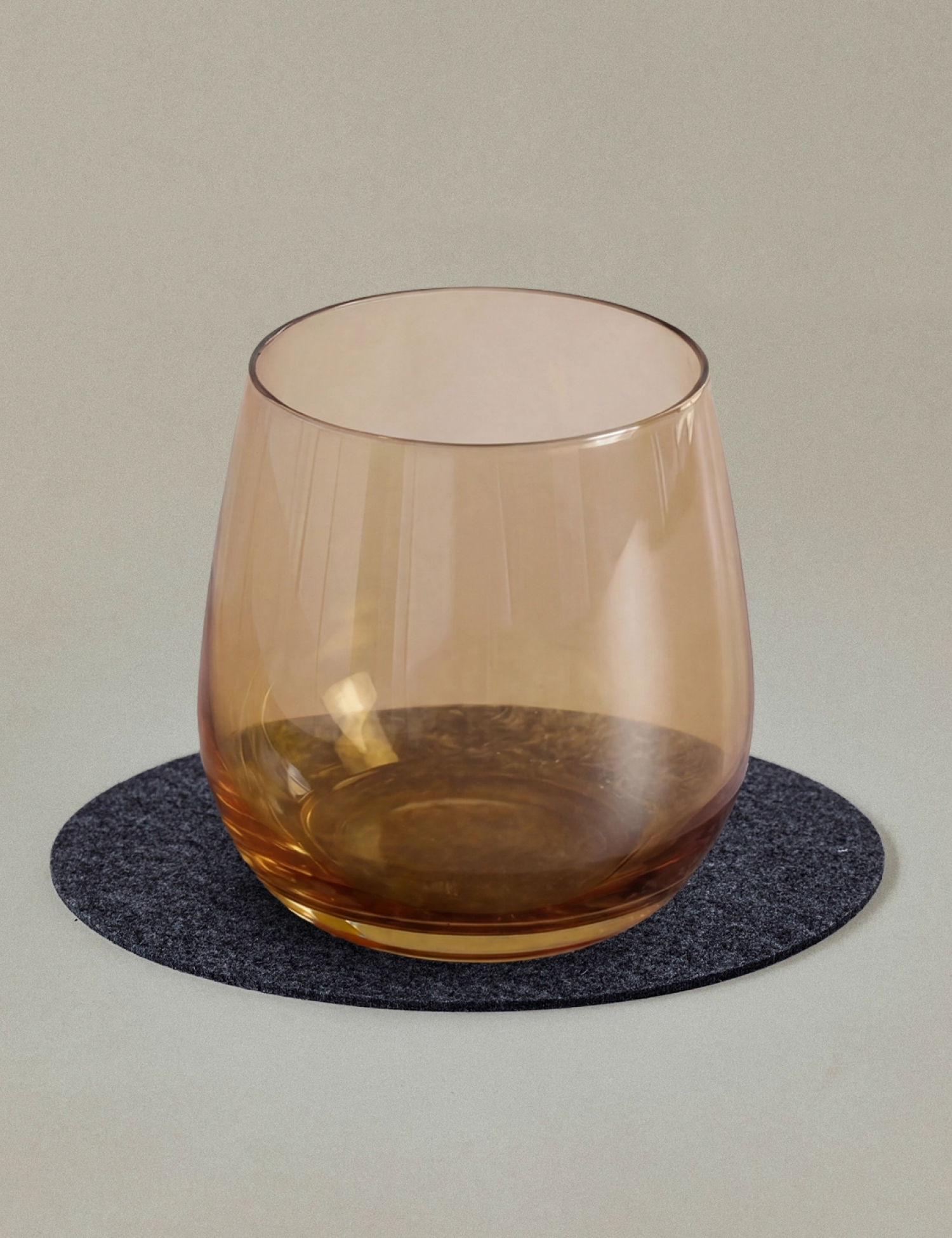 Glasuntersetzer Filz Rund 10cm