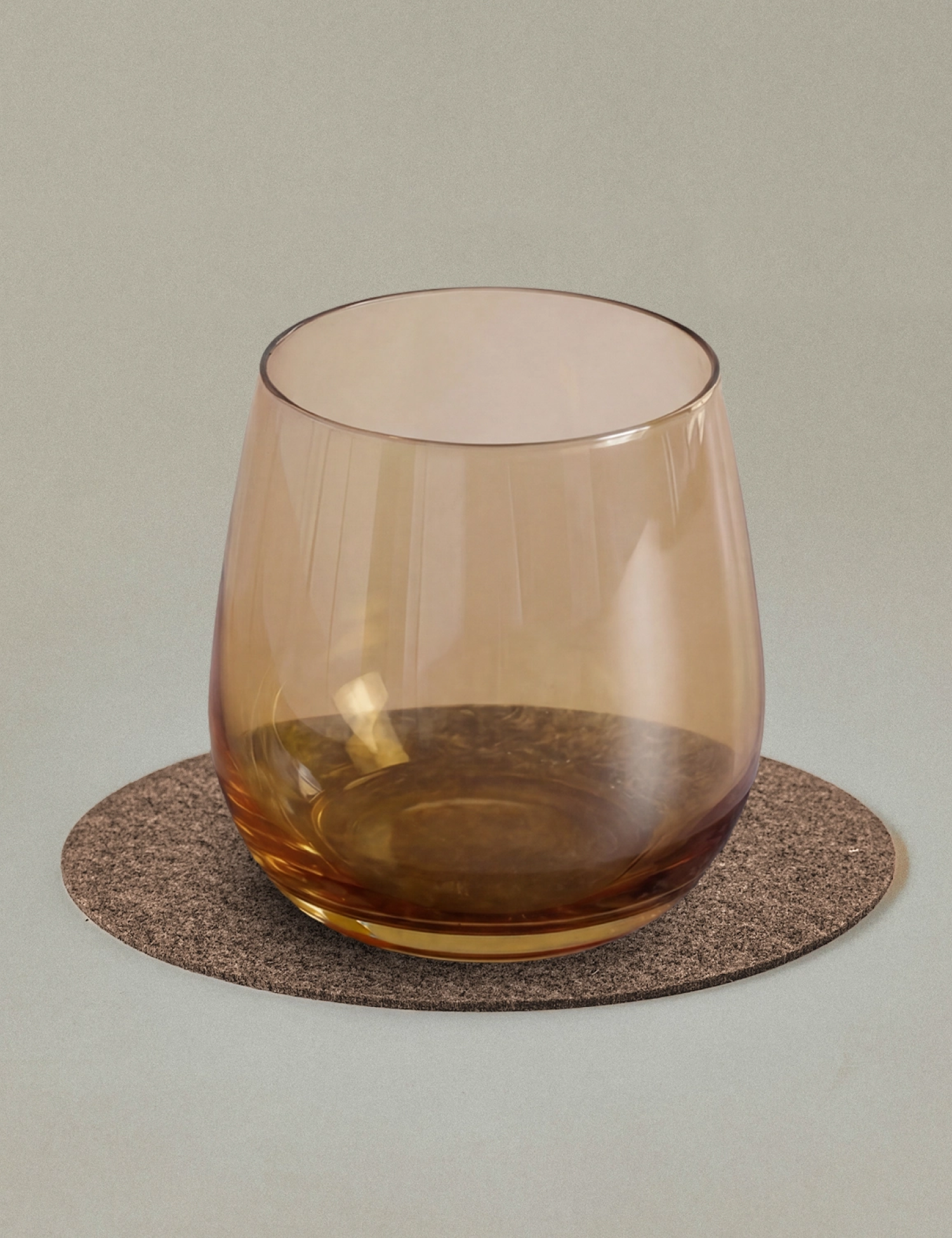 Glasuntersetzer Filz Rund 10cm