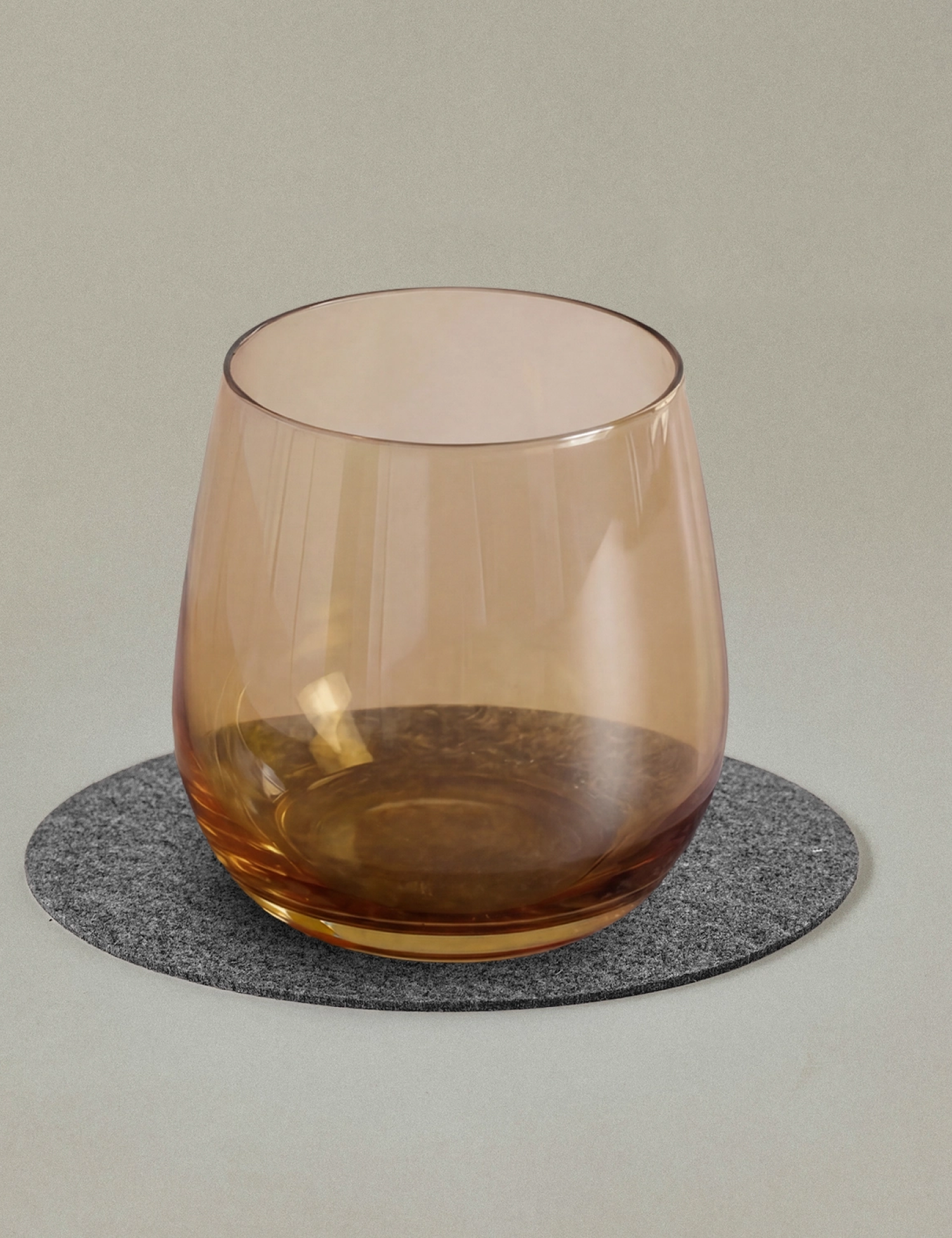 Glasuntersetzer Filz Rund 10cm