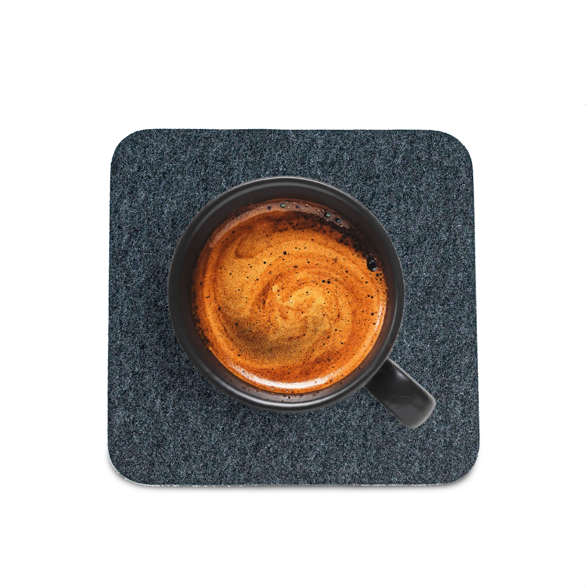Glasuntersetzer Filz 10 x 10cm