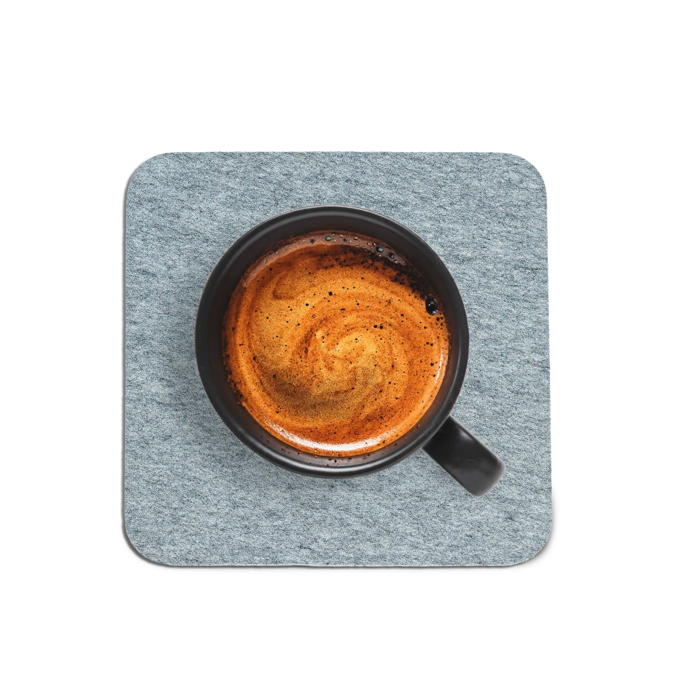 Glasuntersetzer Filz 10 x 10cm