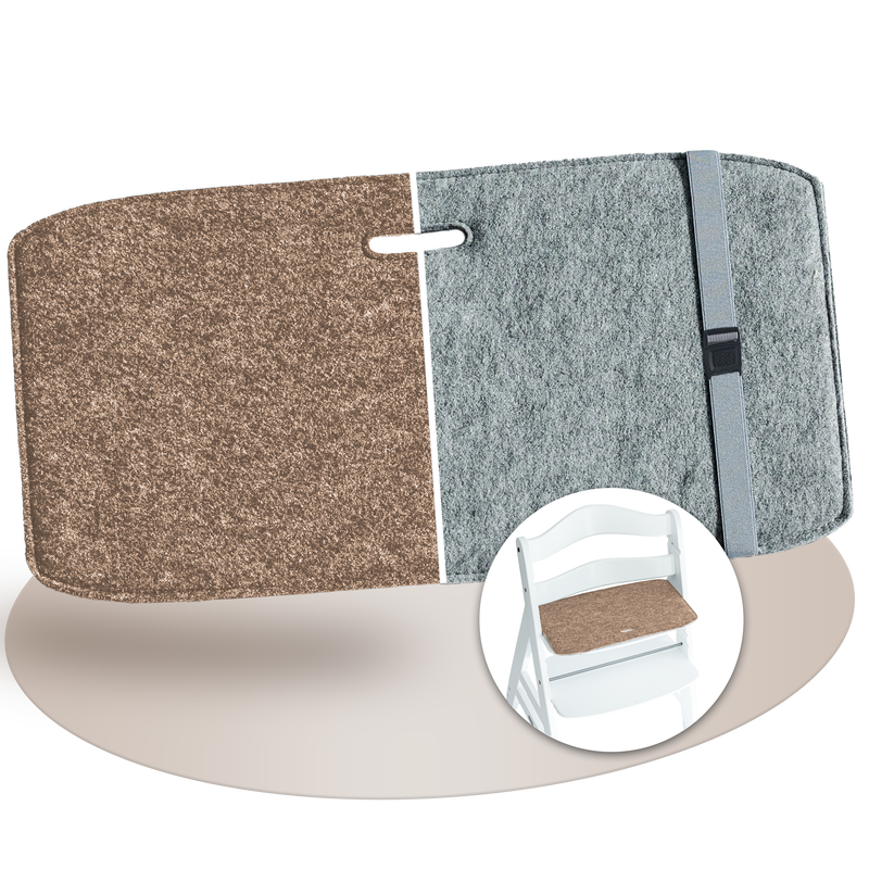 Hochstuhl Sitzkissen Filz kompatibel mit Hauck Hochstühlen