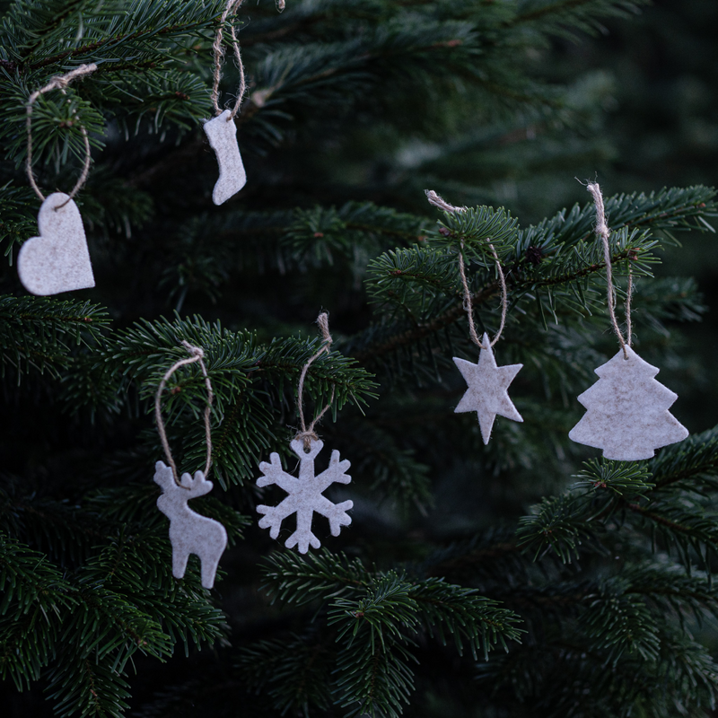 Christbaumschmuck 24-teilig Beige