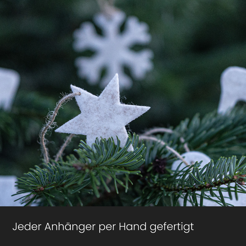 Christbaumschmuck 24-teilig Beige