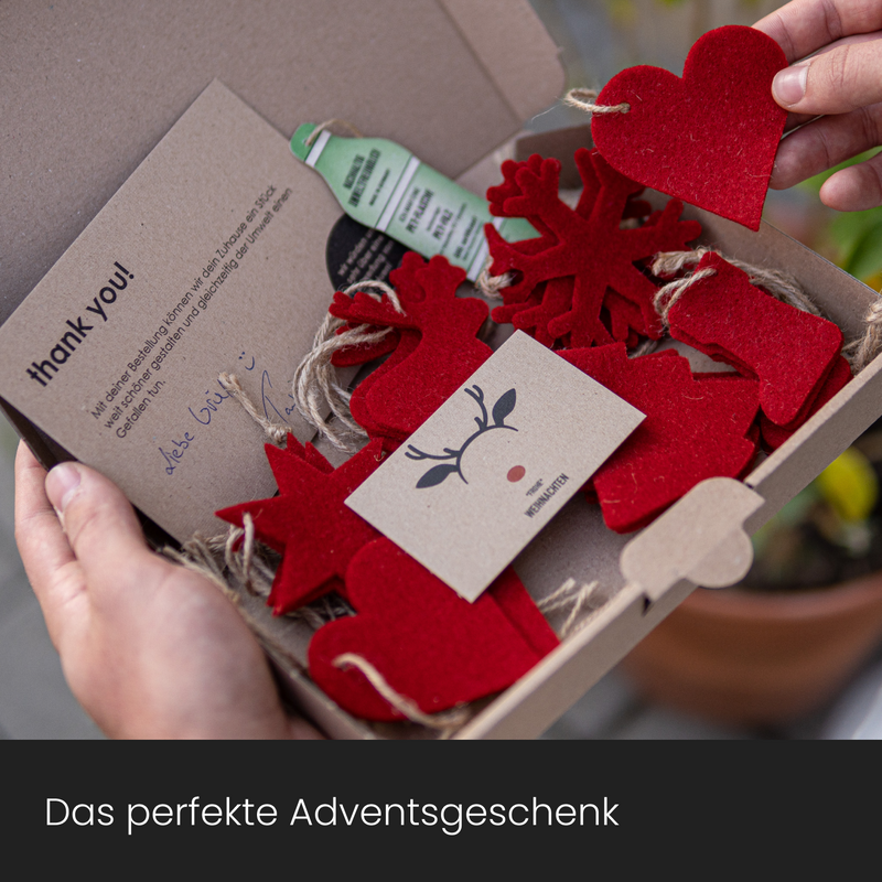 Christbaumschmuck 24-teilig Grau