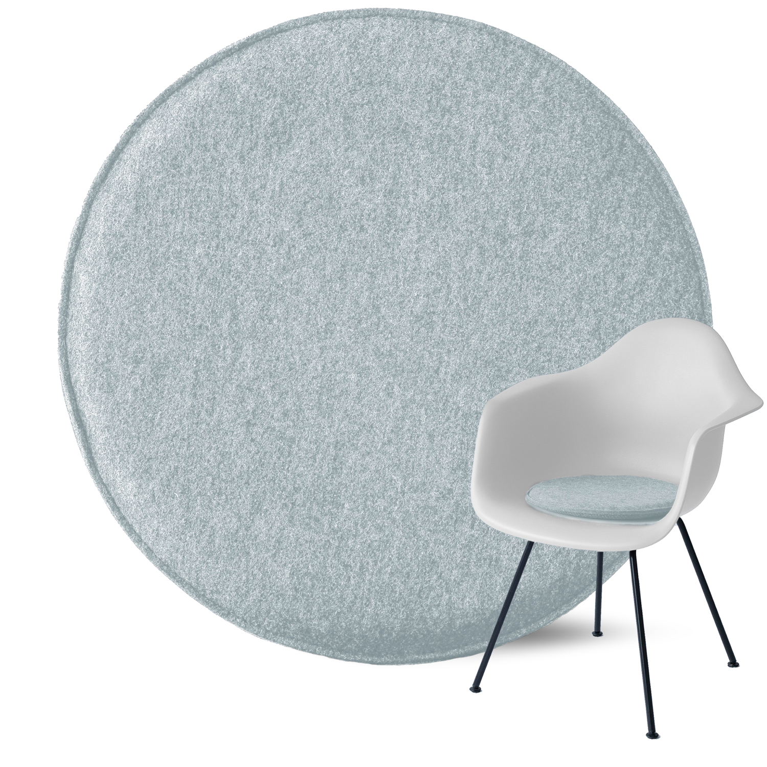 Sitzkissen Filz Rund Ø 38cm