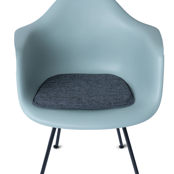 Sitzkissen Filz Eckig | upcycling rPET | Rutschfest | 2er Set