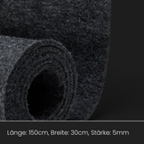 Tischläufer Filz 150 x 30cm