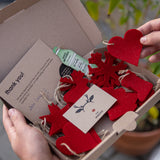 Christbaumschmuck 24-teilig Rot