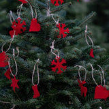 Christbaumschmuck 24-teilig Rot